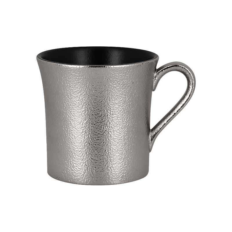 RAK Metalfusion hrnek na kávu 20 cl, stříbrný | RAK-MFFDCU20SB