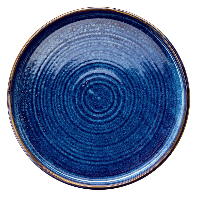 Deep blue talíř mělký pr. 25 cm