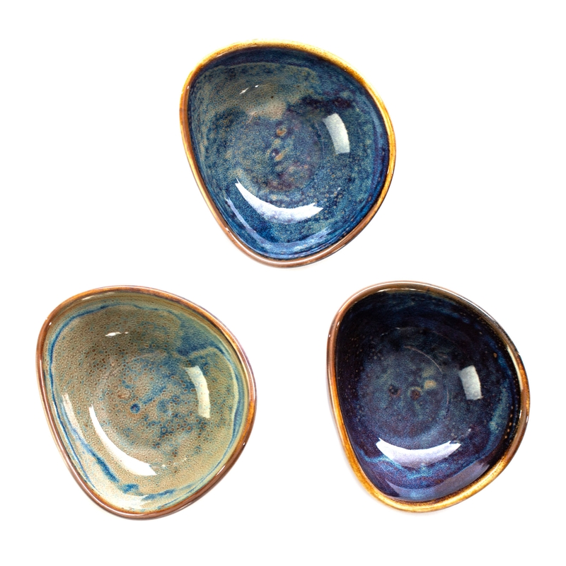 Deep blue ramekin 8,5 × 7,5 cm