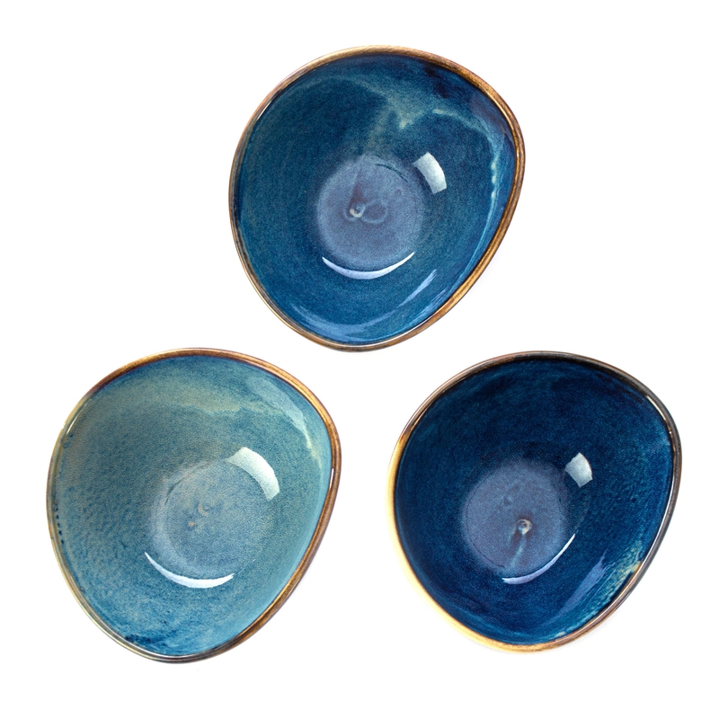 Deep blue miska 14,5 × 13 cm