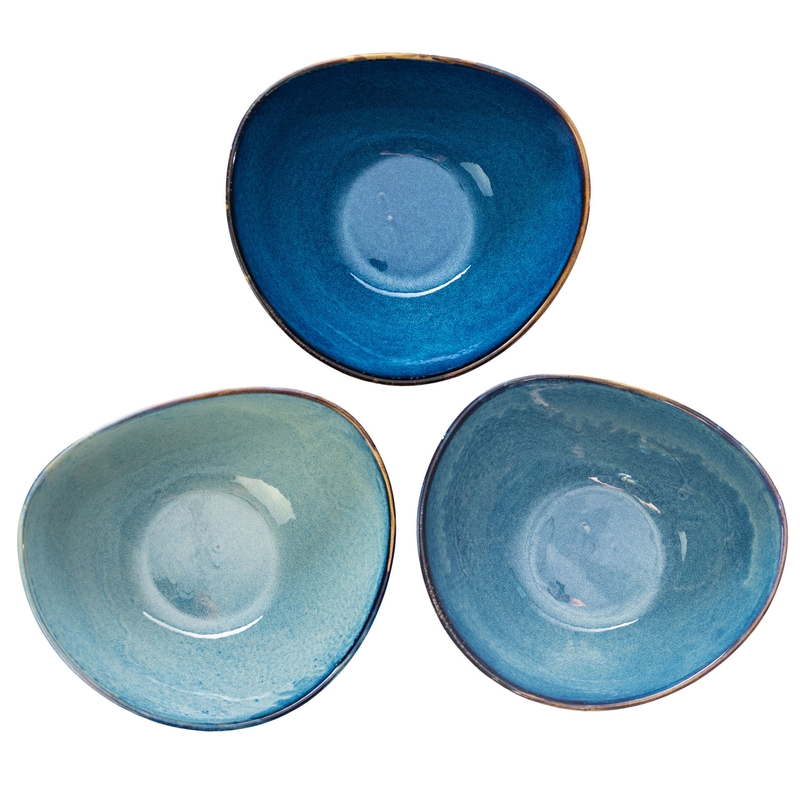 Deep blue miska 25 × 23 cm