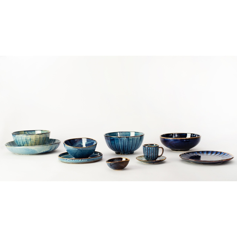 Deep blue miska 25 × 23 cm