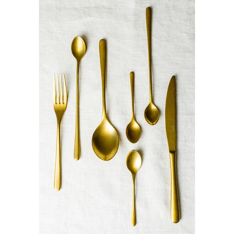 LUI Gold lžíce jídelní 20,3 cm