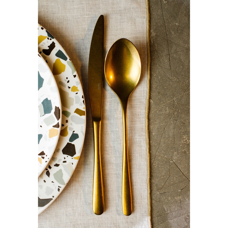 LUI Gold nůž jídelní 23,5 cm