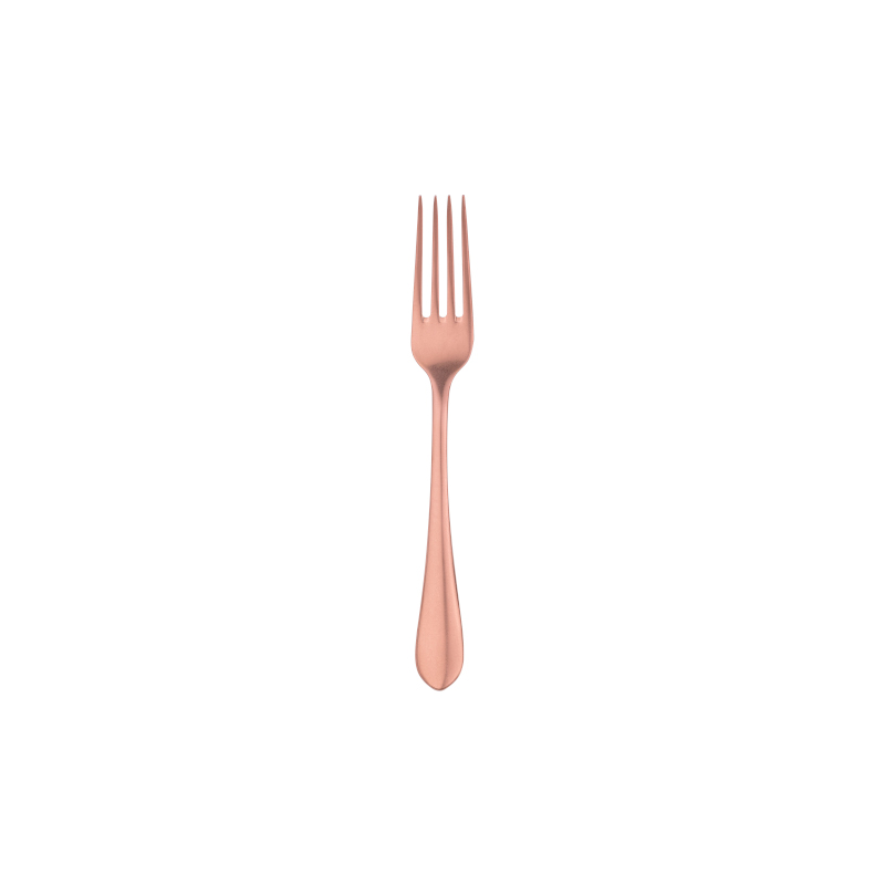 Destello Copper vidlička dezertní 18,5 cm