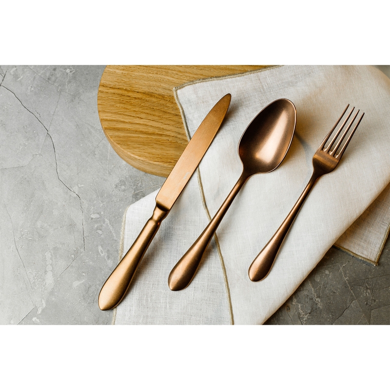 Destello Copper lžíce jídelní 21 cm