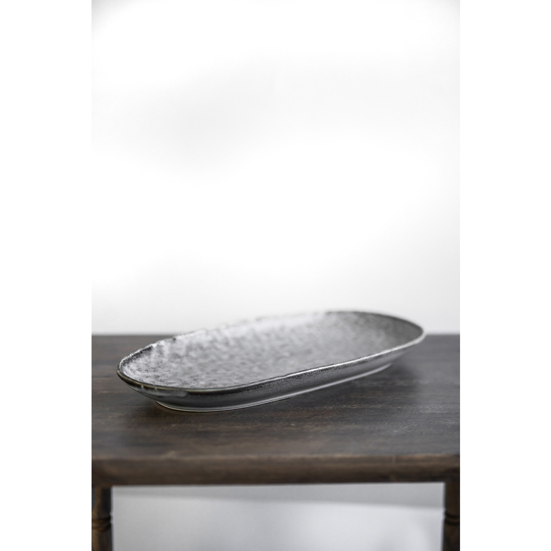 Len talíř oválný pr. 28 cm