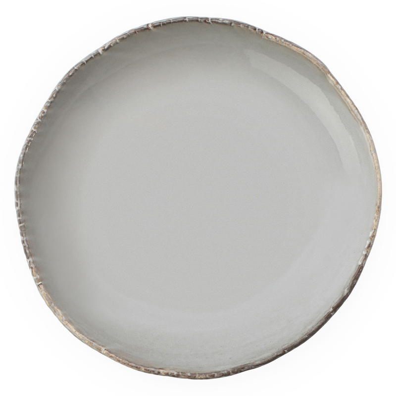 Samto talíř hluboký pr. 25 cm, šedý