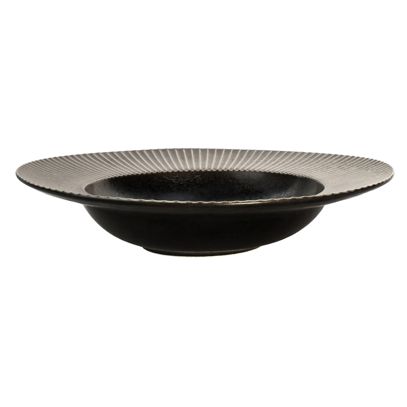 Plisse talíř hluboký pr. 28 cm