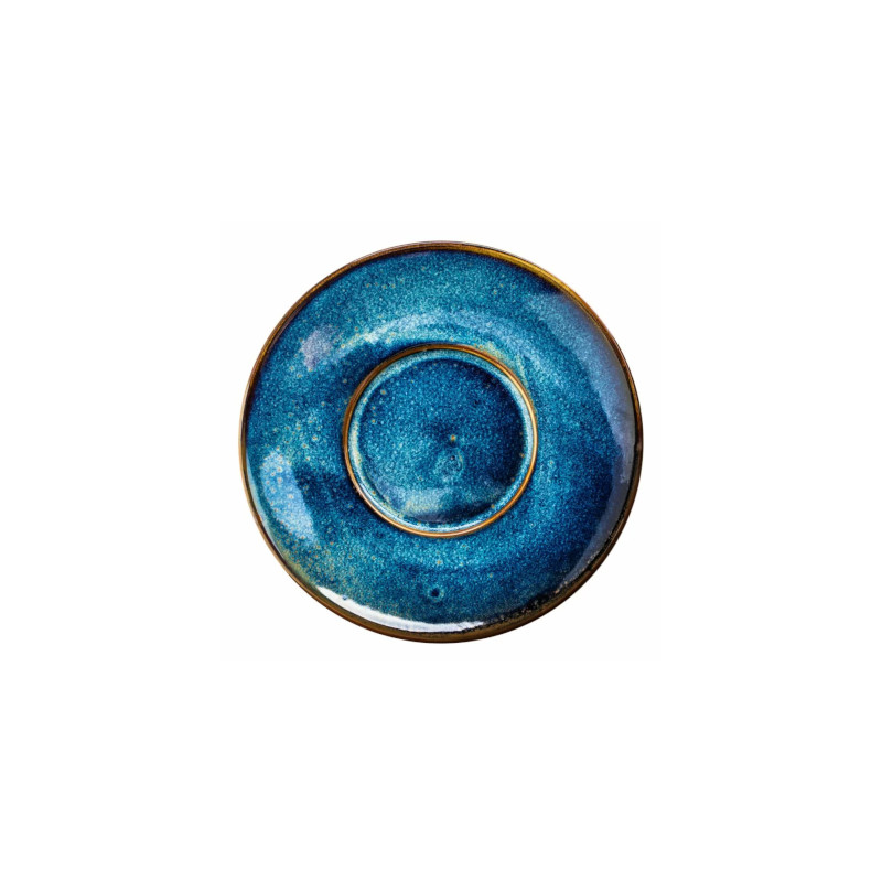 Deep blue podšálek pr. 15 cm