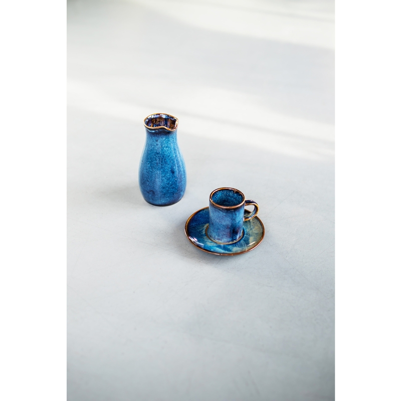 Deep blue šálek na kávu 200 ml