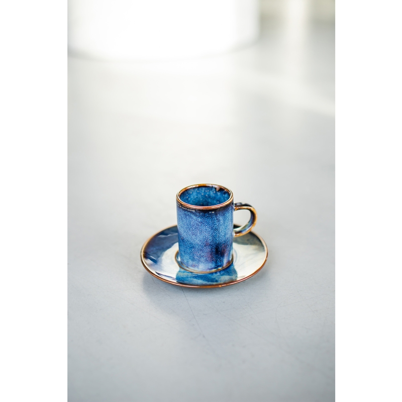 Deep blue podšálek pr. 13 cm