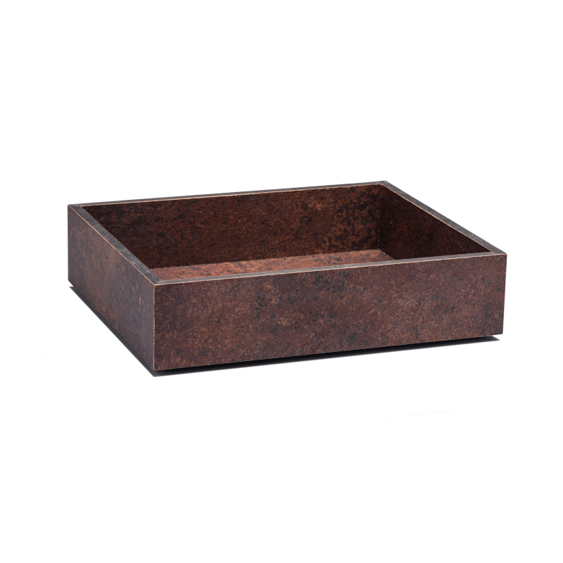 T-Collection box HPL, 325x265x40 mm, dekor rez