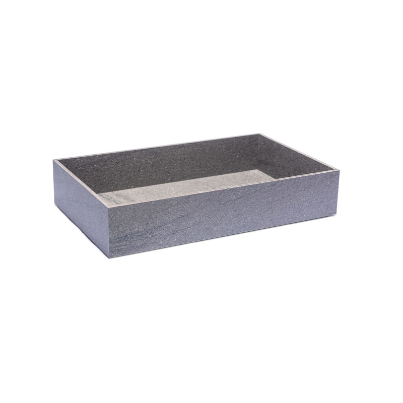 T-Collection box HPL, 530x325x100 mm, dekor kámen