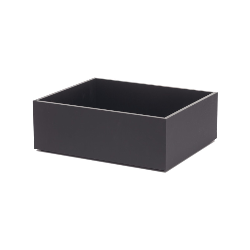 T-Collection box akryl, černý, 325x265x75 mm