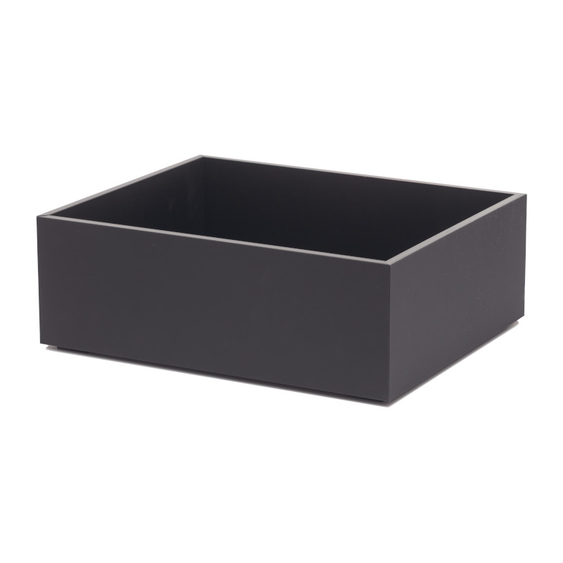 T-Collection box akryl, černý, 325x265x100 mm