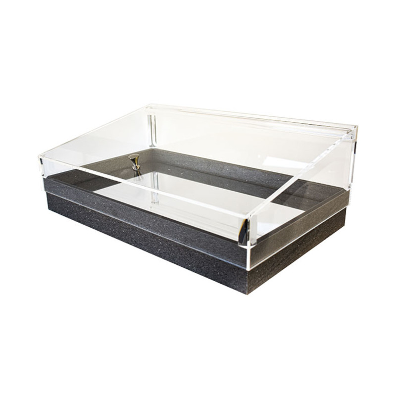 Chladicí box s krytem GN 1/1, dekor kámen