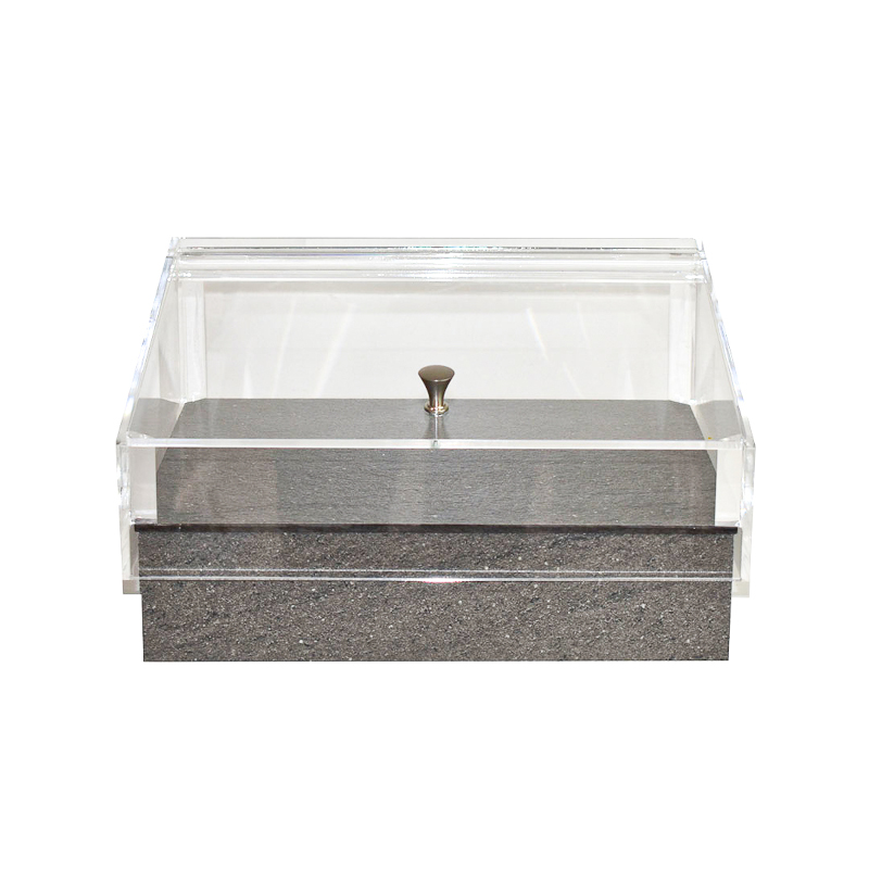 Chladicí box s krytem GN 1/2, dekor kámen