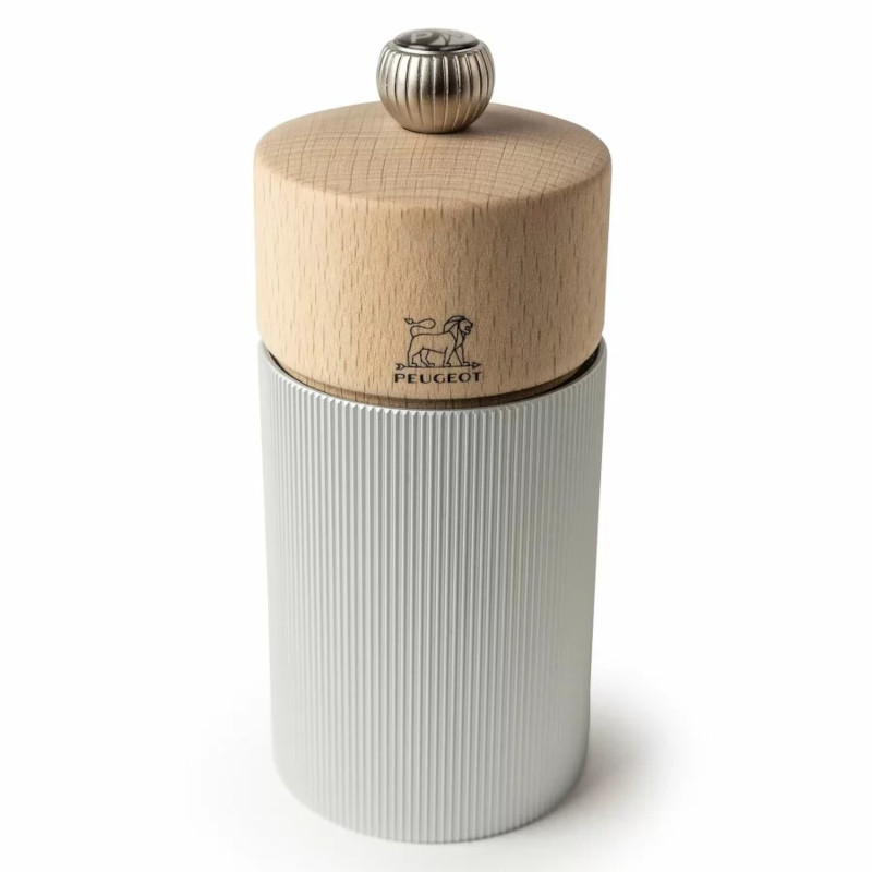 Mlýnek LINE na pepř 12 cm, Natural Aluminium