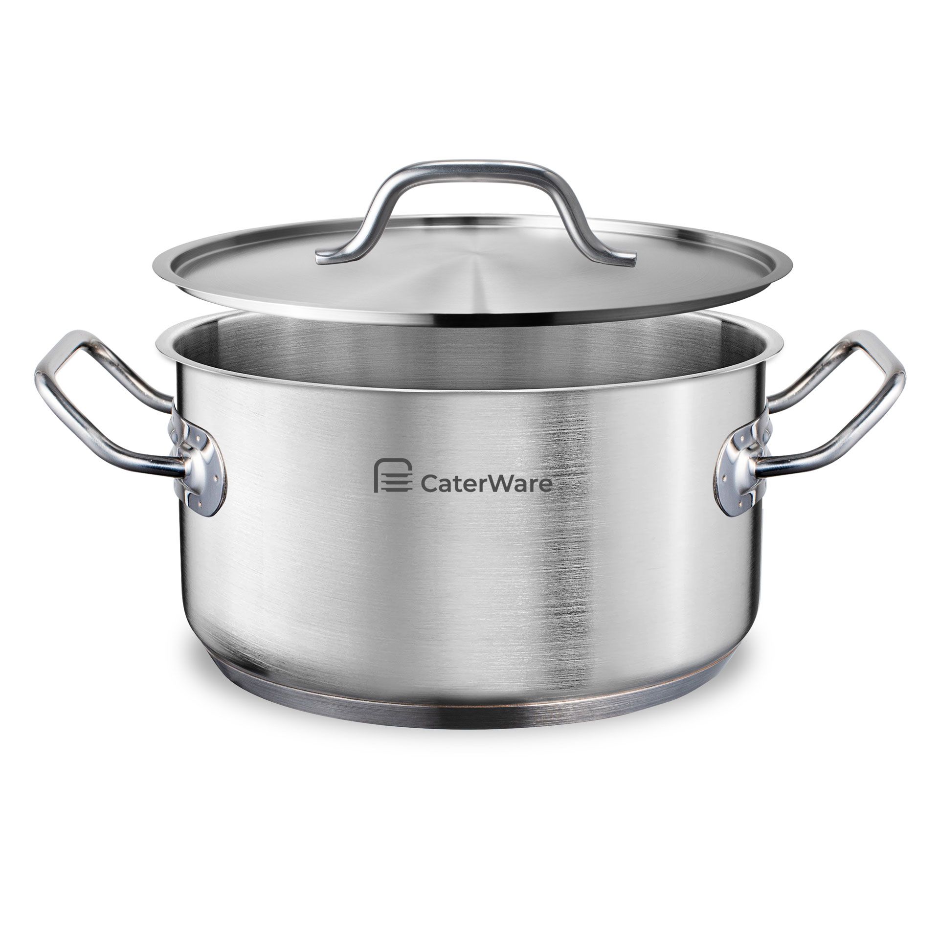 Kastrol nízký CaterWare, nerez. 3,3 l, pr. 20 cm