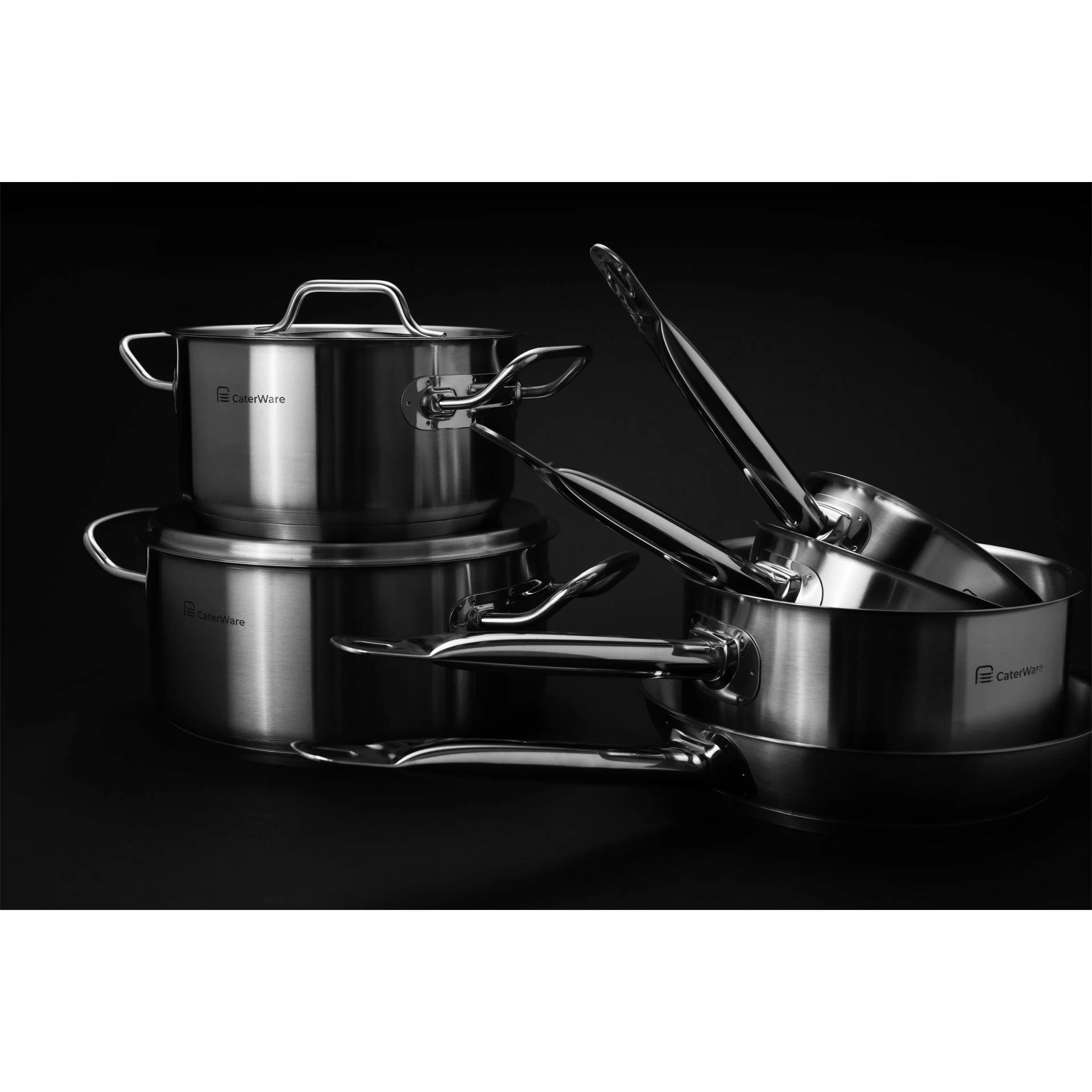 Kastrol nízký CaterWare, nerez. 8 l, pr. 28 cm