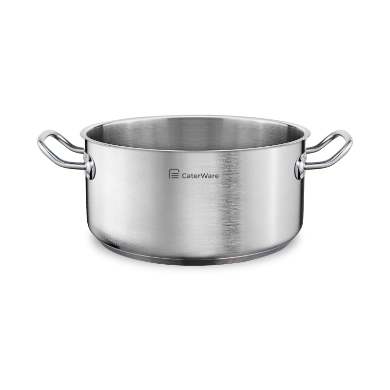 Kastrol nízký CaterWare, nerez. 8 l, pr. 28 cm