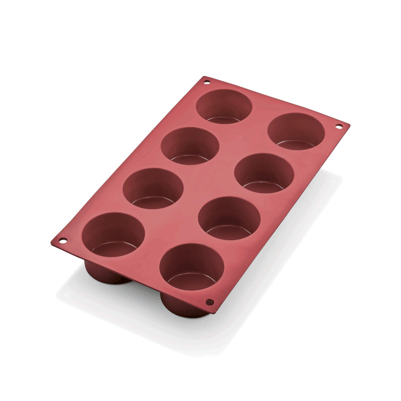 Forma silikonová, ramekin, 8 pozic, 30x17,5 cm