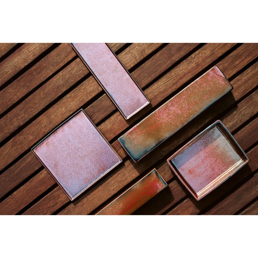 Flame talíř obdelný 34x11 cm
