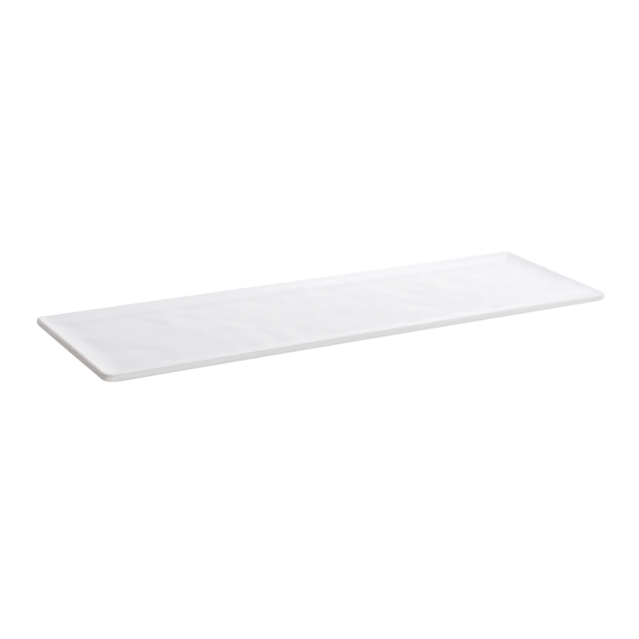 Tác Wavy gloss GN 2/4 , melamin, bílá