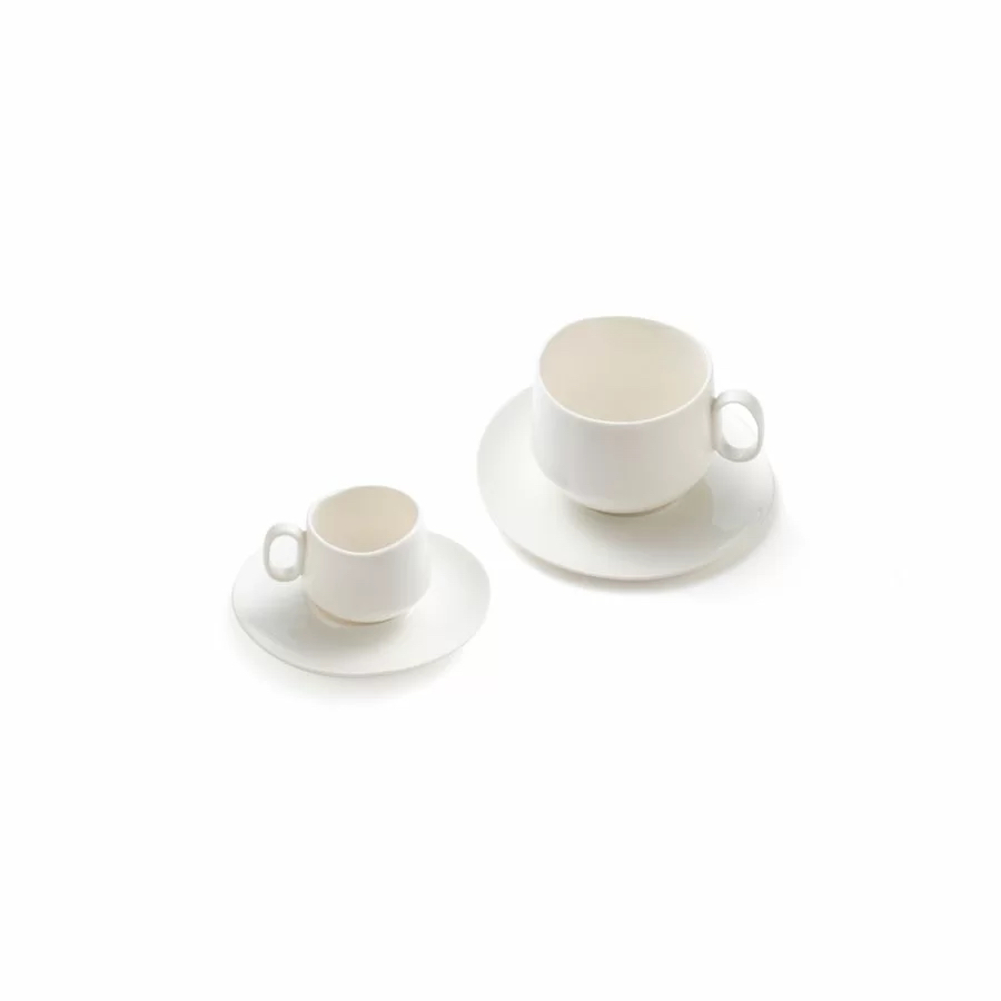 Eter Cloud šálek na espresso 90 ml, slonová kost