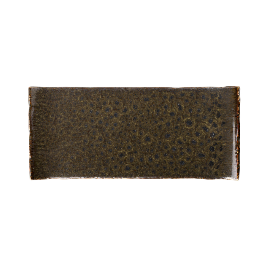 Alga talíř obdélný 26x11,5 cm, zelený