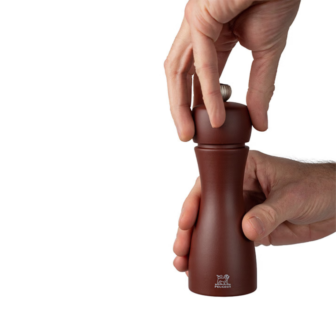 Sada mlýnků Tahiti na sůl a pepř 15 cm, hnědá
